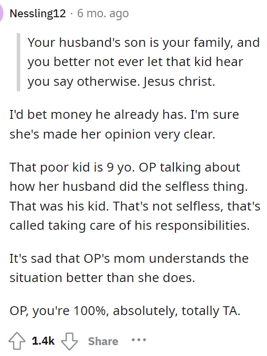 We agree with this too because the kid is 9, so he can definitely pick up on cues.