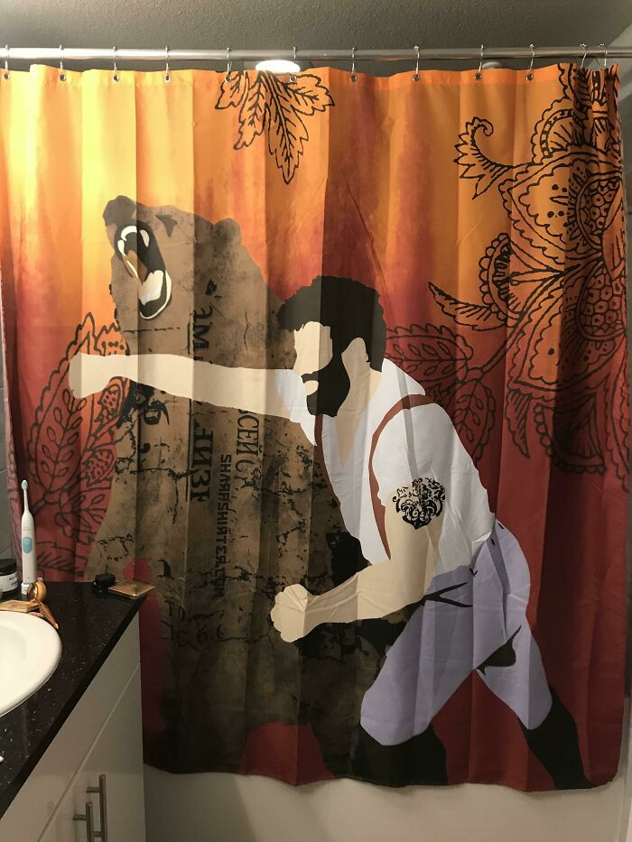 "Sigh. I Guess I’ll Jump In The Shower Curtain Bandwagon"