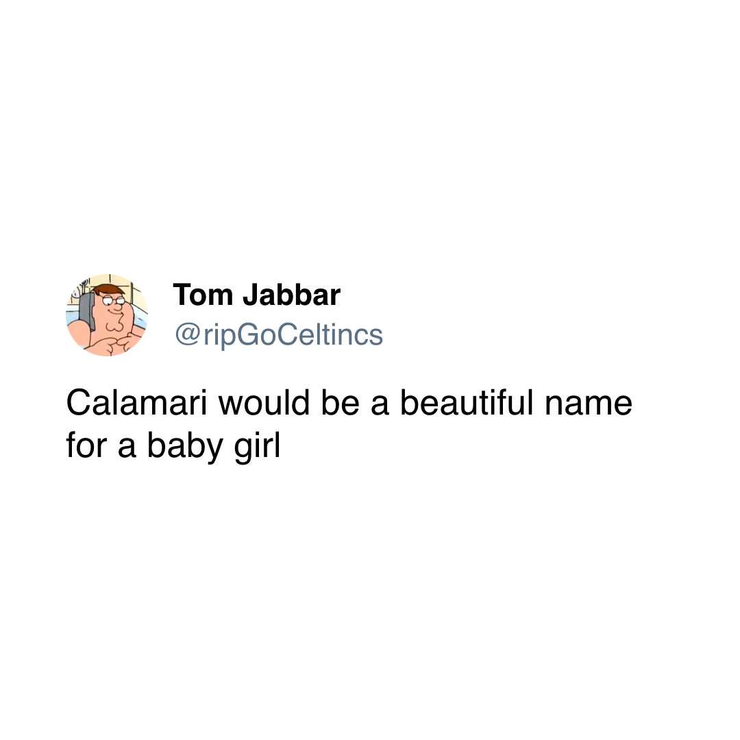 17. Calamari.