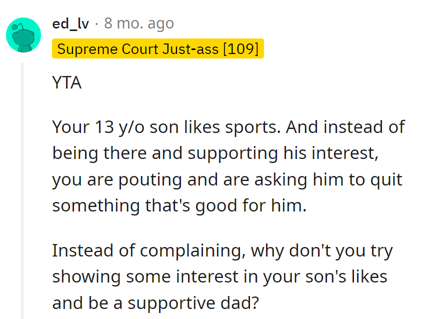 Perhaps he should trade pouting skills for soccer moves.