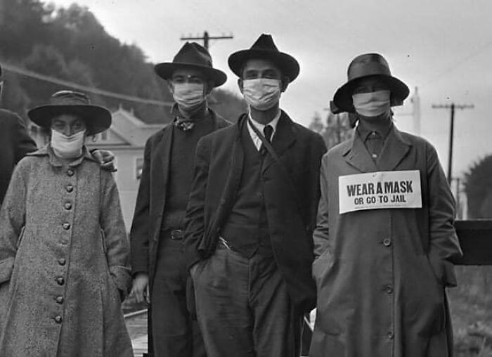 14. The Spanish flu pandemic of 1918