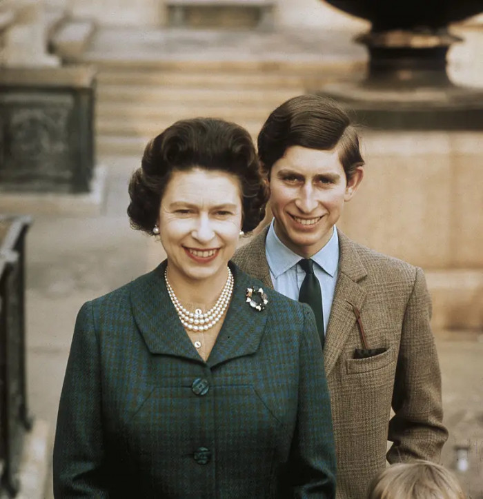 24. Posing with Prince Charles at Windsor Castle