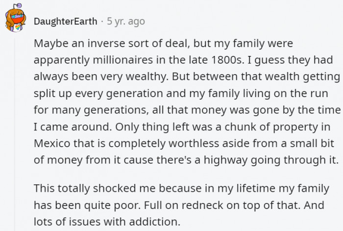 31. This kind of secret is more disappointing than haunting to know