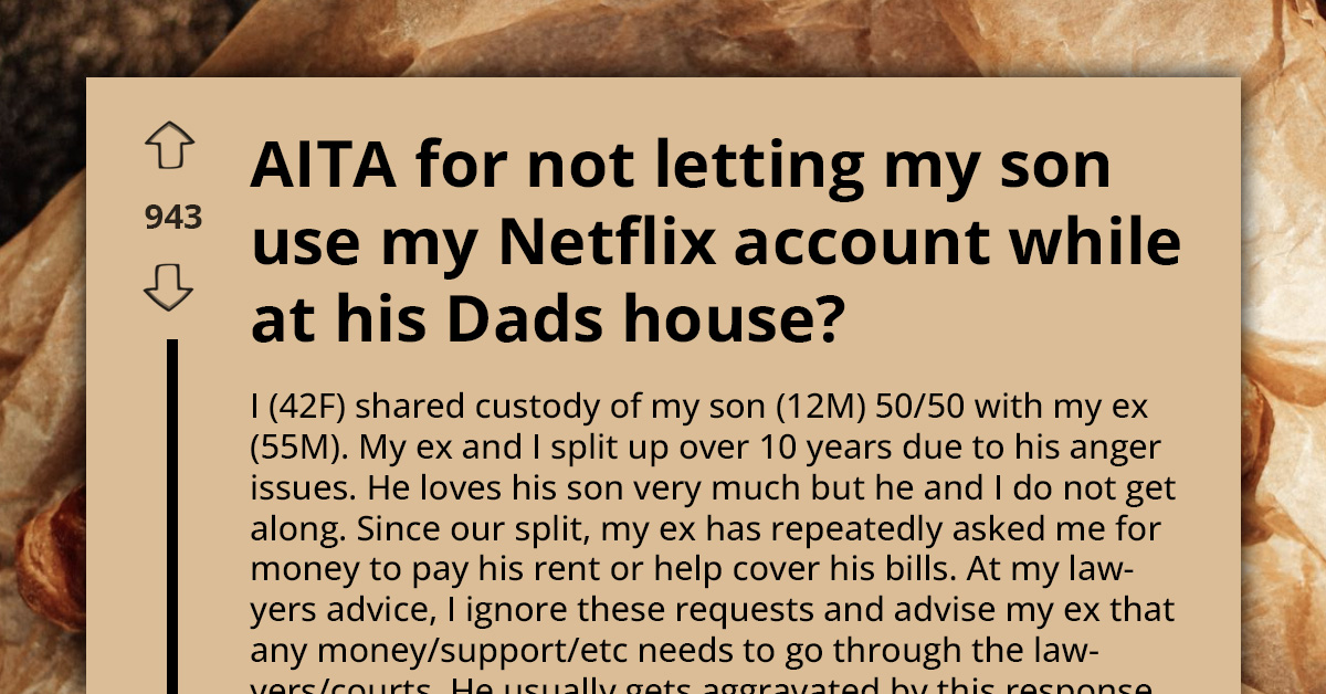 Mom Locks Ex Out Of Netflix After Discovering He Made A Profile On Her Account, Using Their Son As Excuse