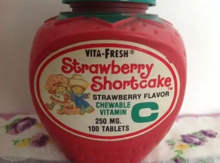 18. Strawberry Shortcake vitamins