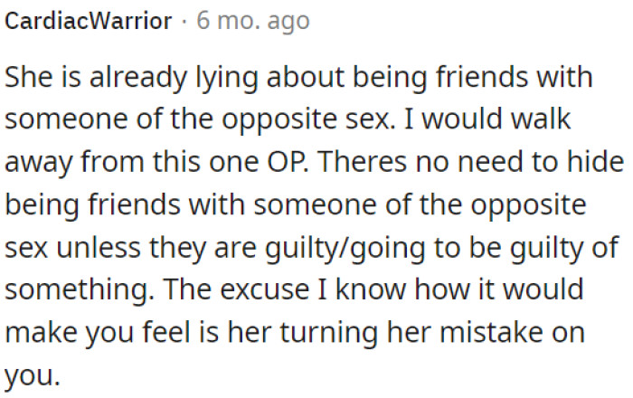 OP should consider walking away from this situation