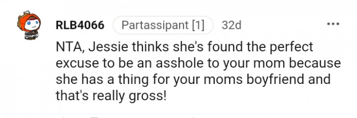 Jessie thinks she's found the perfect excuse.