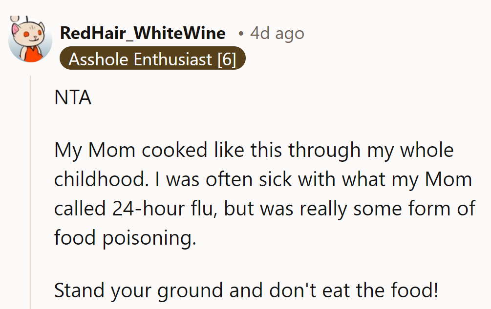 Seems like a culinary adventure at Mom's turned into a weekly round of 