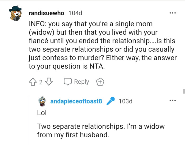 For this Redditor, the OP is not the AH