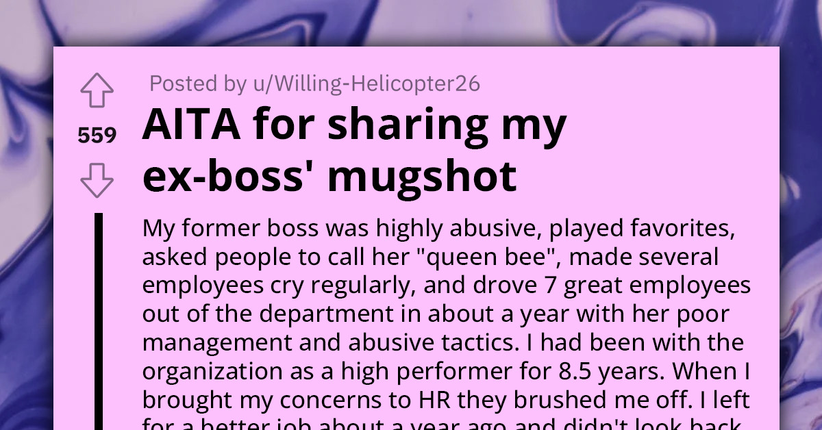 Toxic Manager's DUI Mugshot Shared By Former Employees; HR in New Company Intervenes