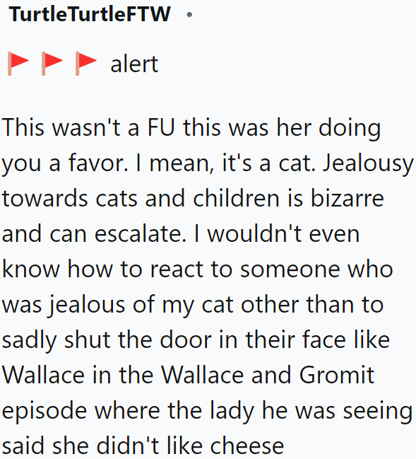 Redditors can hardly call it an eff up because the girlfriend's jealousy is unreasonable.