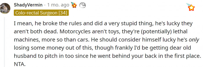 Redditors agree - OP is not the AH here