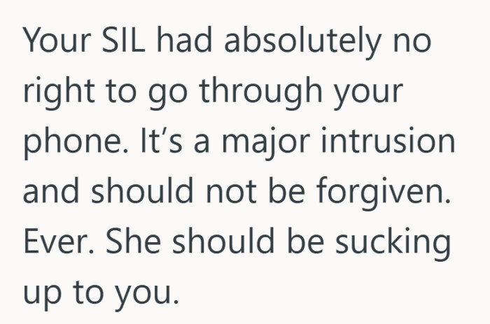Reading private messages without permission is a line many people would not ignore.