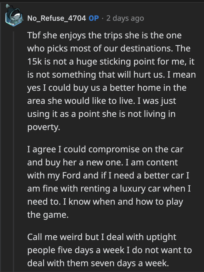 They Don't Necessarily Need to Drain Their Finances, but Certain Improvements Wouldn't Be So Bad