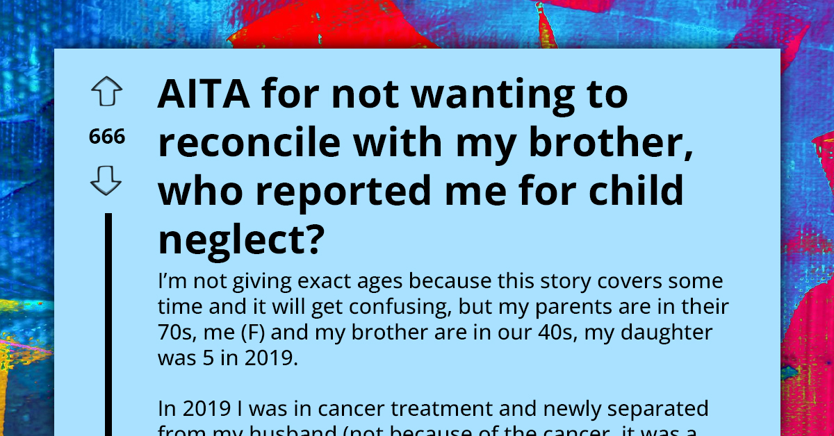 Woman in Difficult Situation Gets Reported for Child Neglect by Her Brother, Refuses to Reconcile with Him After He Denied It