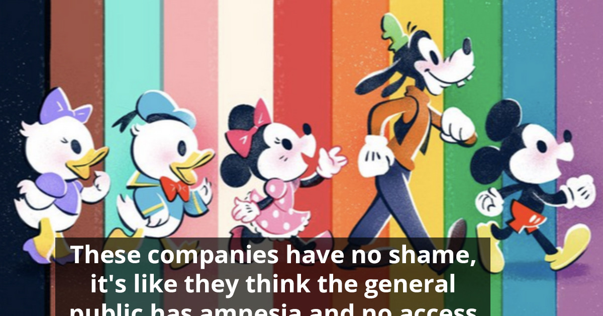 Disney Under Fire For Celebrating Pride Month At Home, While Censoring LGBTQ+ Narratives In Their Shows Abroad