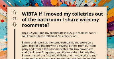 Coworker Suspects Roommate Uses Her Toothbrush While On Work Trip, Wants To Handle It Quietly