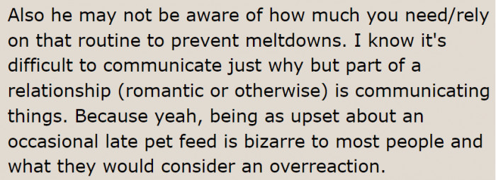 Redditors agree that she indeed overreacted.