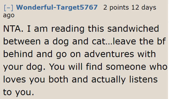 Time to dump the guy and find someone better.