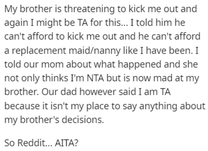 OP went off on them, calling them crazy for even thinking about having another baby in their situation