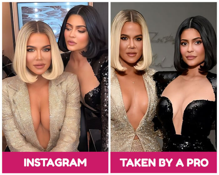 3. Khloé Kardashian and Kylie Jenner