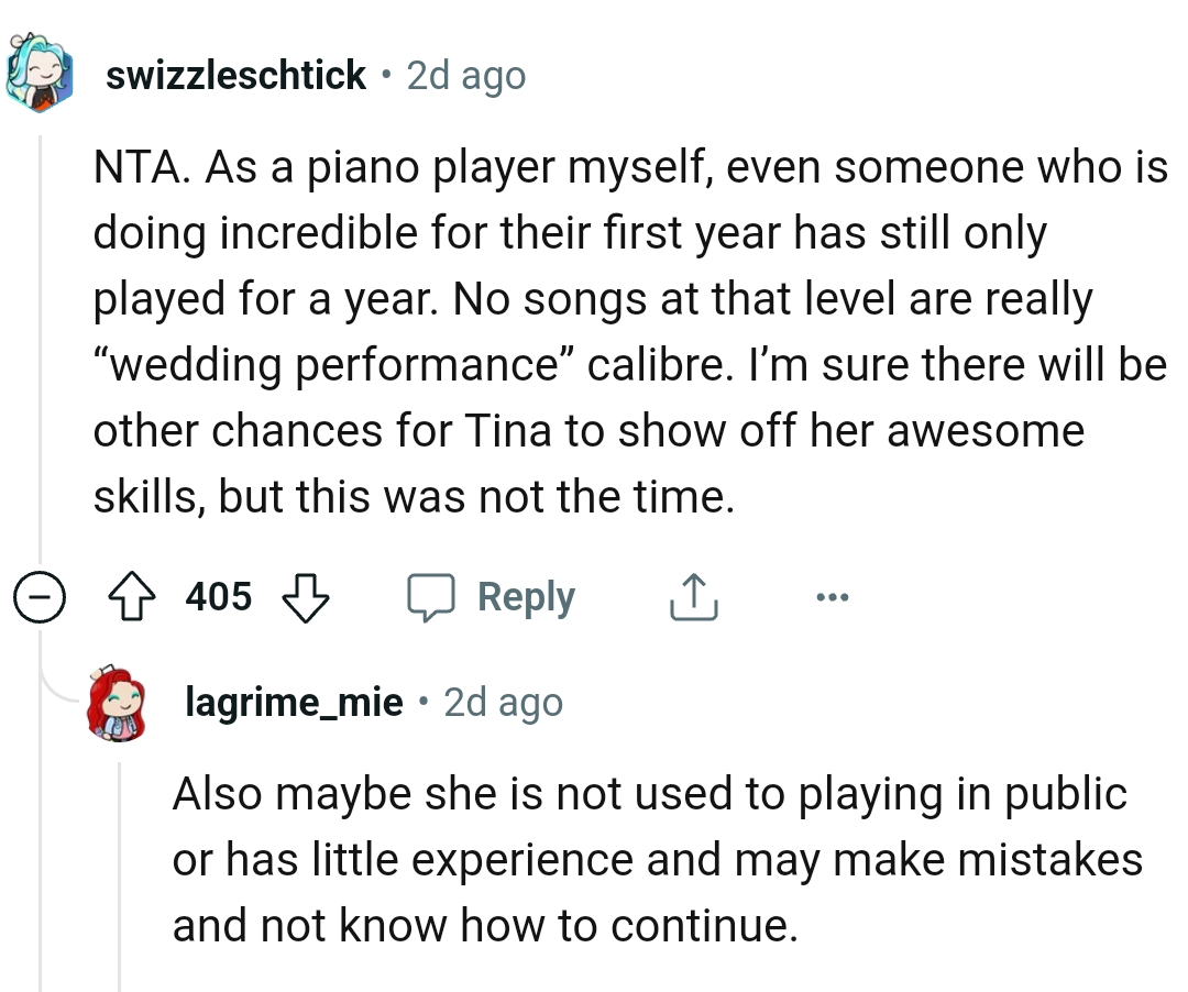 And the comments roll in...