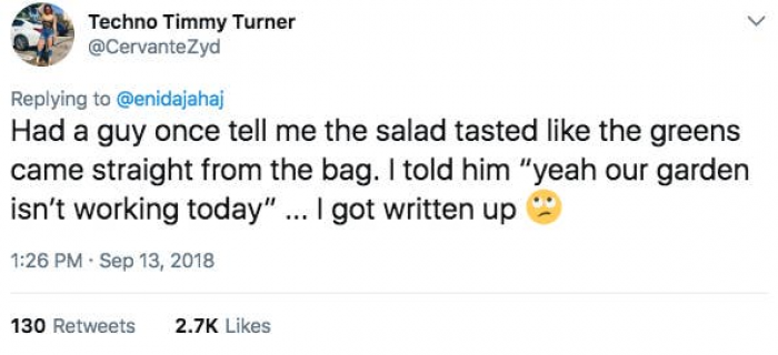 13. Garden not working today...