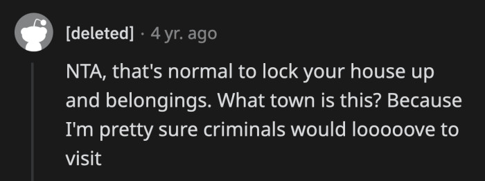 Shouldn't a host endeavor to make their guest comfortable during their stay? OP wasn't asking for some ridiculous privilege here.