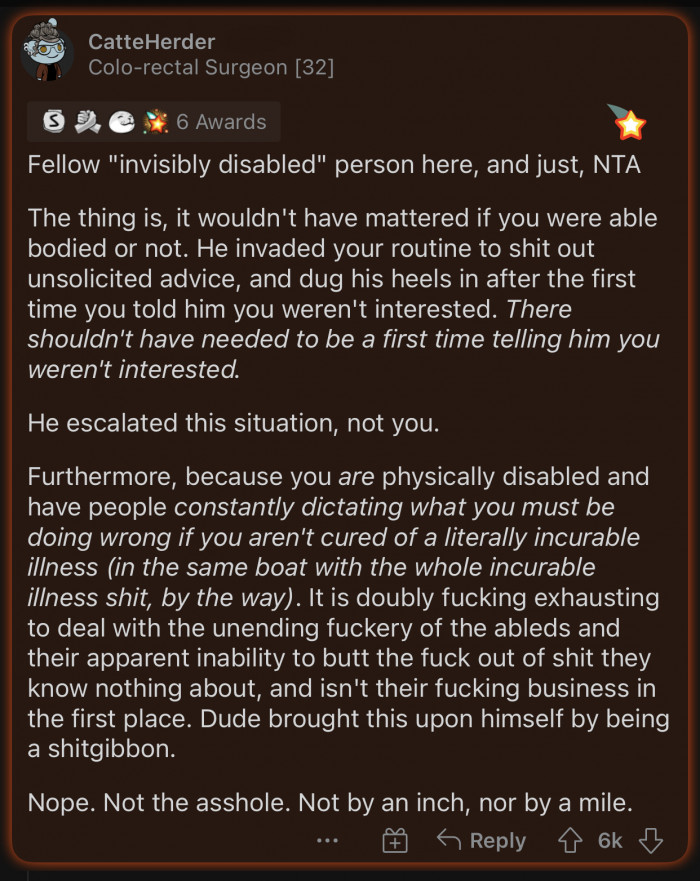 Here's how the Reddit community reacted to u/dani21002's story: