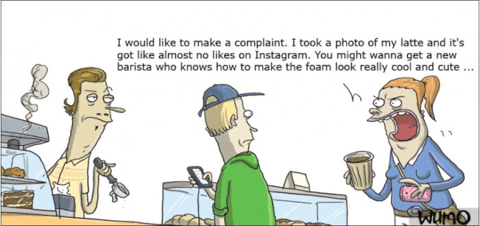 4. It's all the barista's fault!