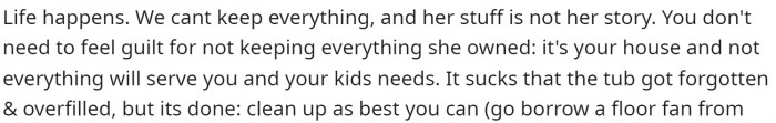 Her story is the more important aspect, but we understand how devastating it can be to go through something like this.