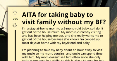 New Mom Accused Of Keeping Baby Away From Dad After Planning A Single Day Out