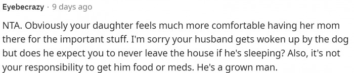 A lot of people thought this situation was actually quite normal for a mother-daughter and father-daughter bond.