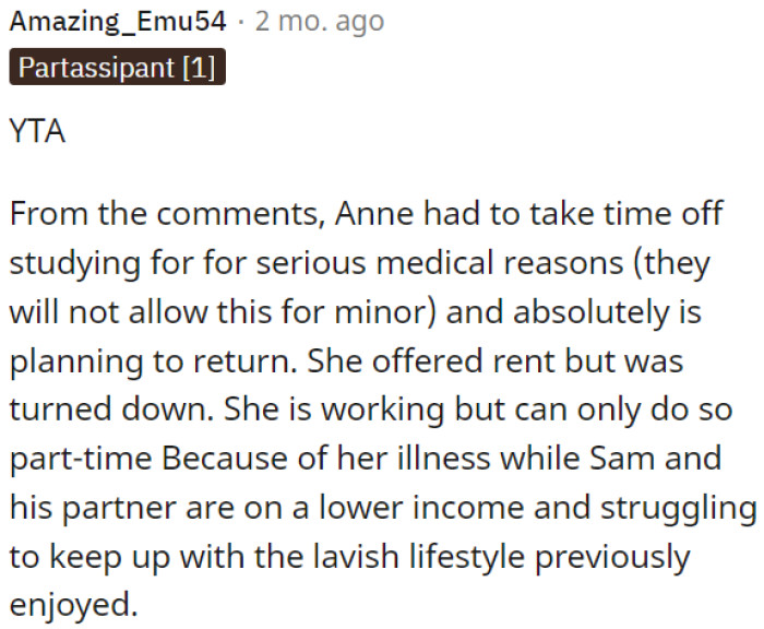 Easy life vs. disease.