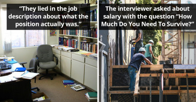 31 People Explained Why They Got Up In The Middle Of The Job Interview And Left It