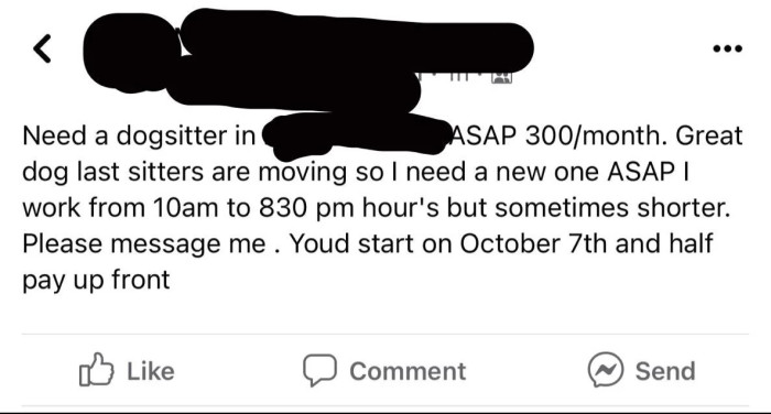 $300/Month, 50 Hours a Week… Can You Do That?