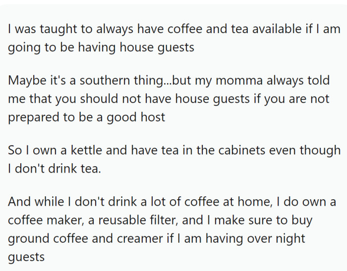 Southern hospitality