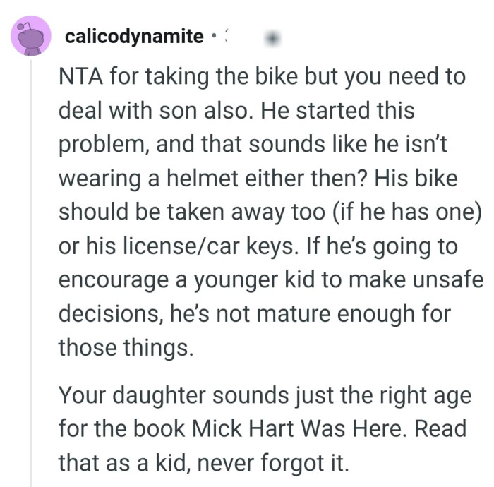 And the comments roll in...