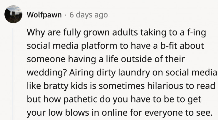 OP’s sister sub-posting about Vienna was also something Redditors didn’t find amusing