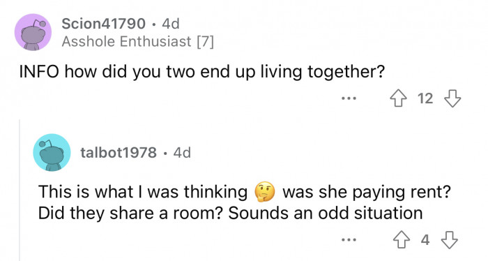 The whole situation sounds quite odd.