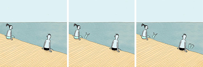 17. Oops, a mermaid?