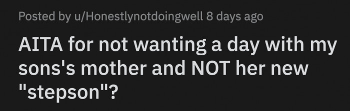 OP understood where she was coming from but said this defeated the purpose of having a day solely dedicated to Henry.