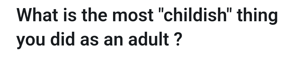 The OP Throws Out the Question