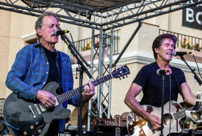 18. Kevin Bacon is in a band with his brother.