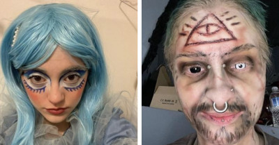 What Stage Makeup Really Looks Like Up Close