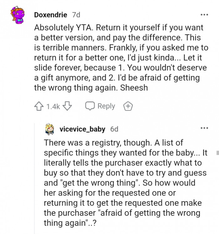 This is terrible manners