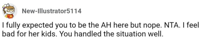 The neighbor's kids are getting a rough go at life