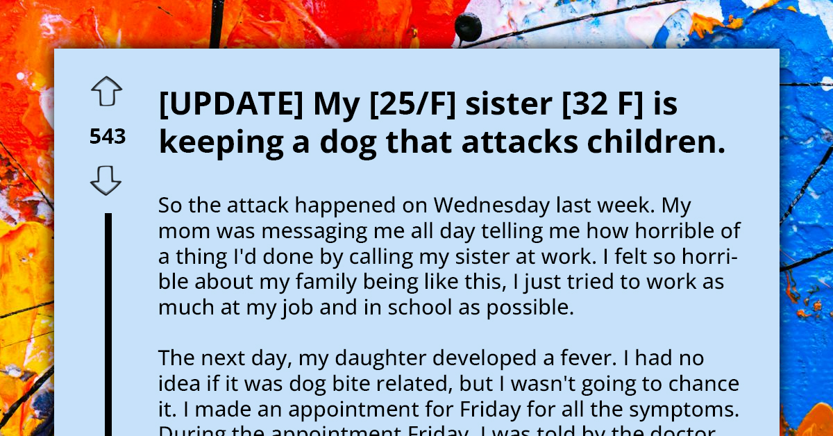 Woman Slammed By Family For Calling Animal Control On Her Sister’s Dog After Shocking Attack On Her Daughter