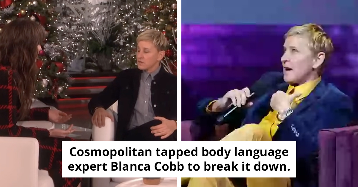 What Ellen’s Body Language Said During Her Awkward Interview with Dakota Johnson