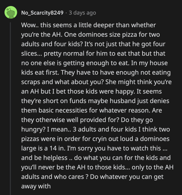 OP needs to make sure that she is in these children's lives. She may be their only saving grace.